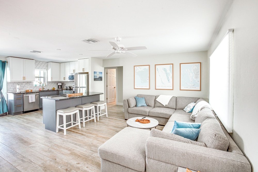 Steps to Canal: St James City Home w/ Dock
