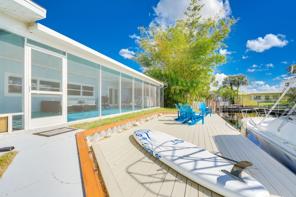 North Fort Myers Home w/ Hot Tub & Boat Dock view 5