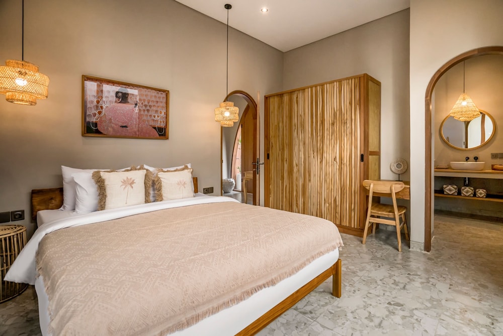 Villa Bayu by Alfred in Bali - Cozy 2BR Villa w Stunning Ricefield View