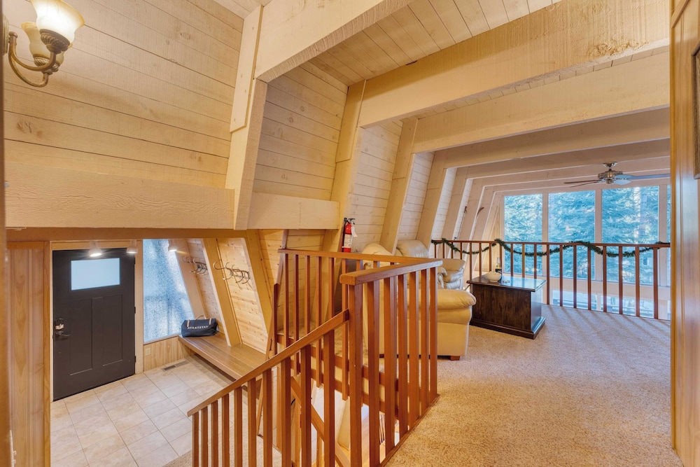 Lundy Bearden Serene Tahoe Retreat With Deck, Fireplace, and Forest Views