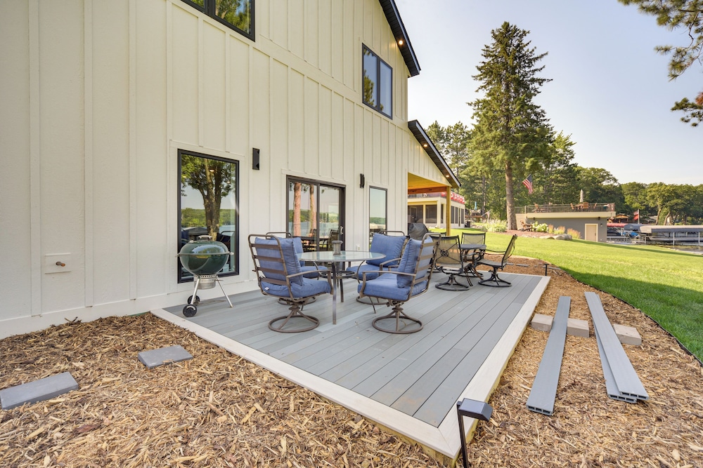 Lake Wapogasset Home w/ Dock: 7 Mi to Amery