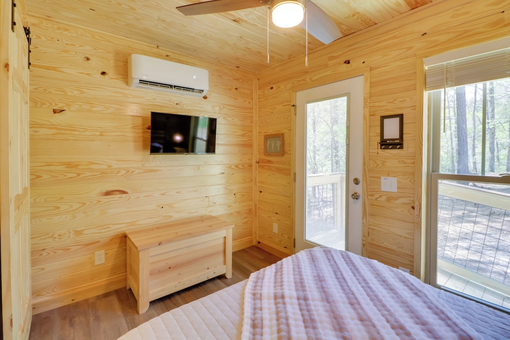 Fish & Hike: Cabin Hideaway w/ Deck in Alabama