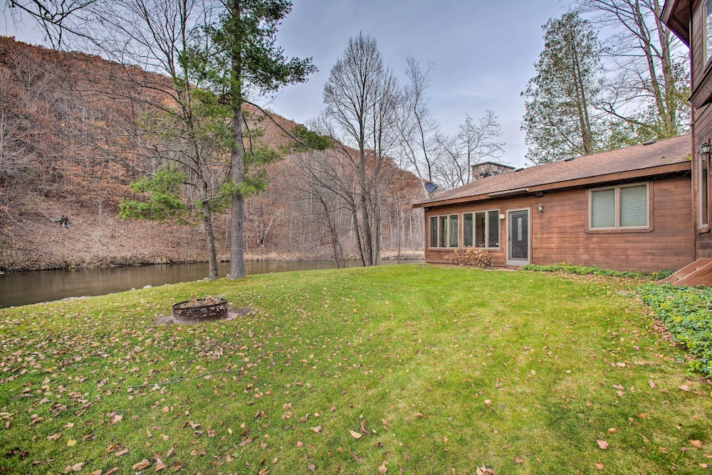 Manton Riverfront Cabin - Grill, Fire Pit  Kayaks - Property Image 6