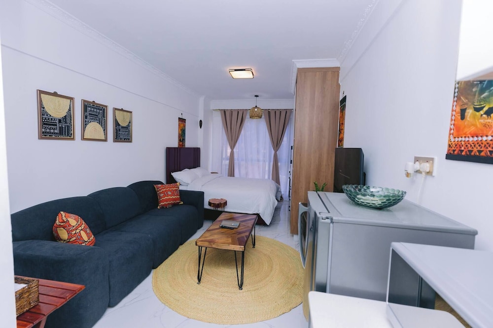 Stylish Studio in Smart Homes Kilimani,yaya Centre Nairobi,gym and Free Parking
