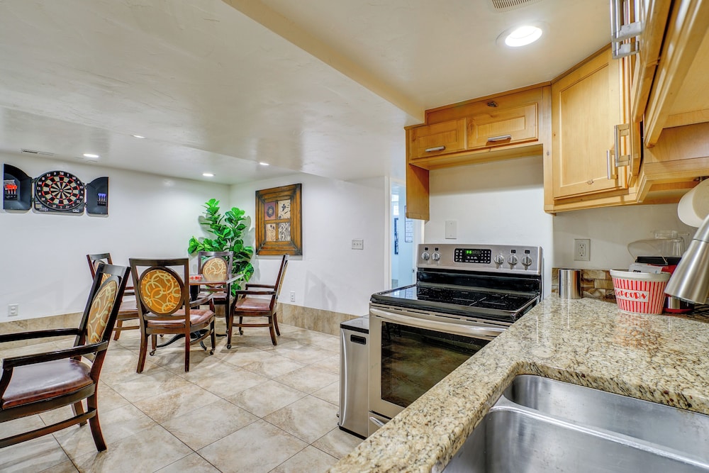 Private Patio & Gym: Spacious Salt Lake City Home!