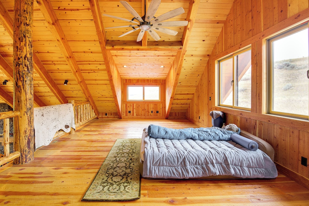 Nordic Style Lodge w/ Deck on 80 Acres in Arlee view 3