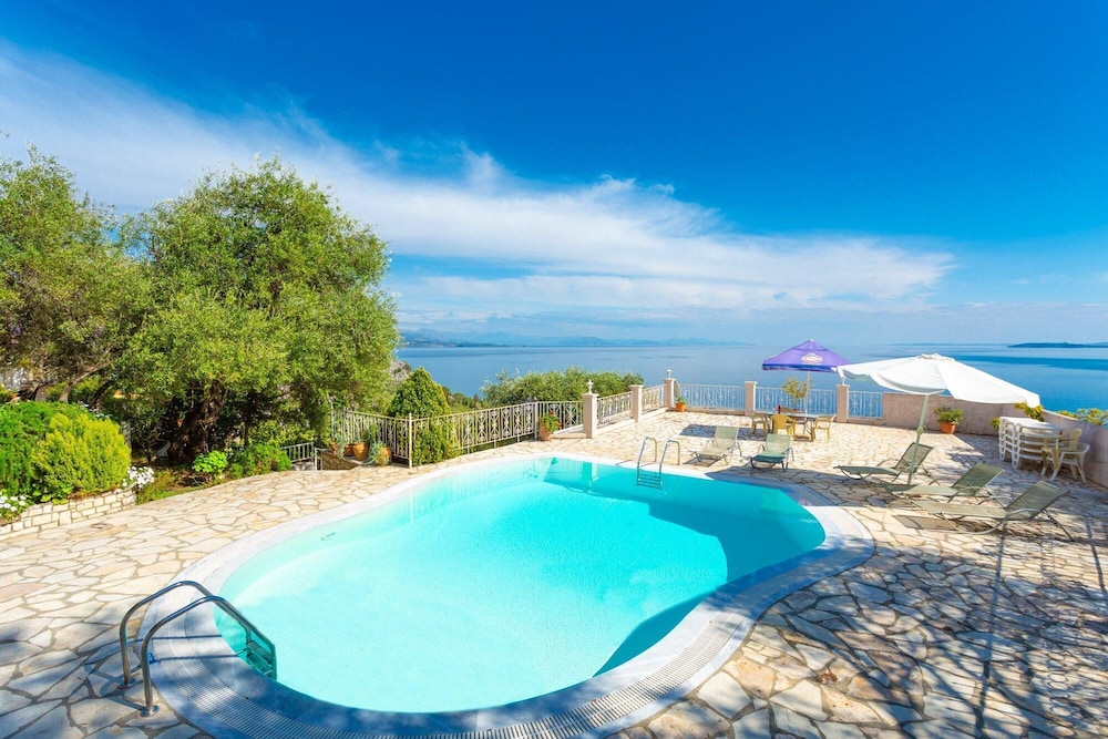 Michalis Large Private Pool Walk to Beach Sea Views A C Wifi Car Not Required Eco-friendly - 1828 view 3