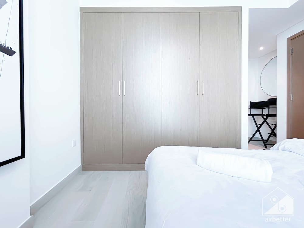 Cozy 1BR With Balcony & Views in Azizi Fawad