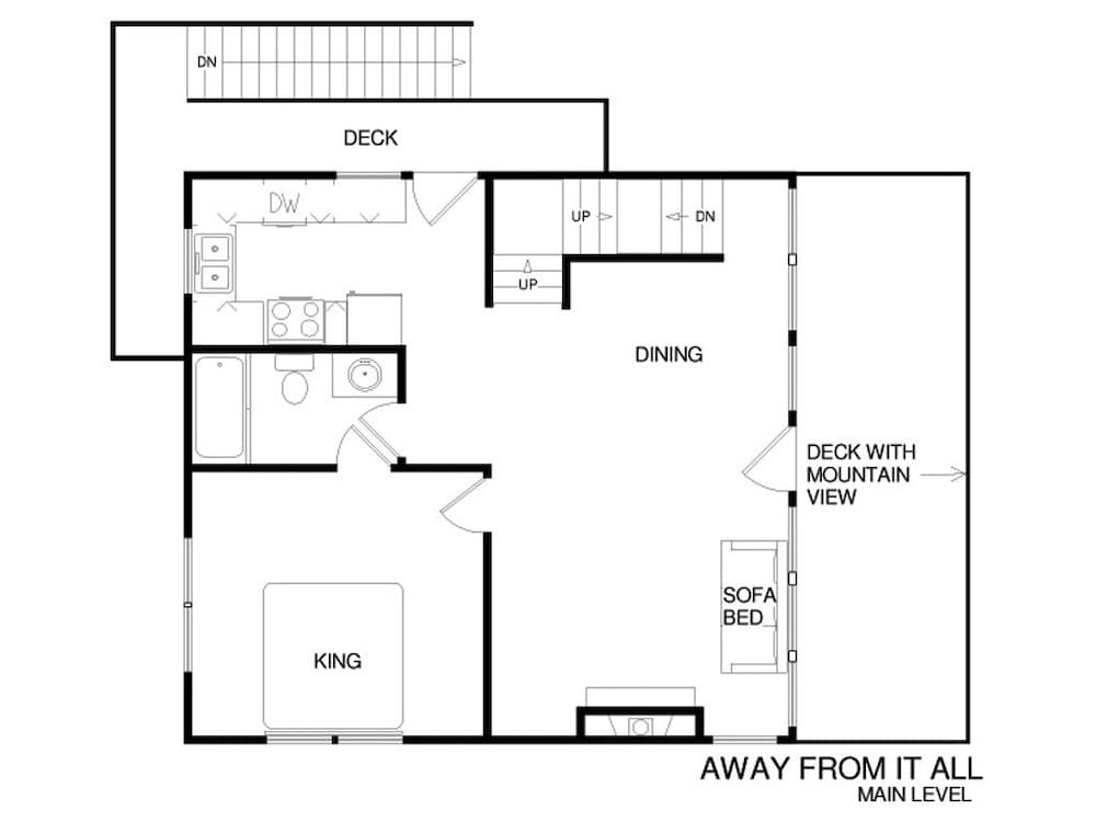 Away From it All by Jackson Mountain Rentals view 3