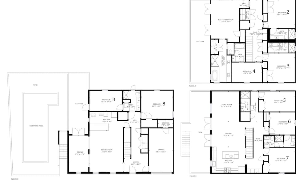 Fin by Avantstay 9 BR Destin Oasis With Pool Spa Walk to Beach