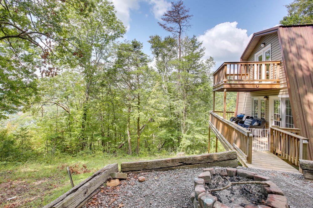 Secluded Jamestown Cabin w/ Fire Pit! view 4
