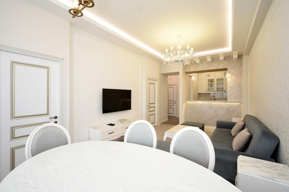 Luxury white apartment