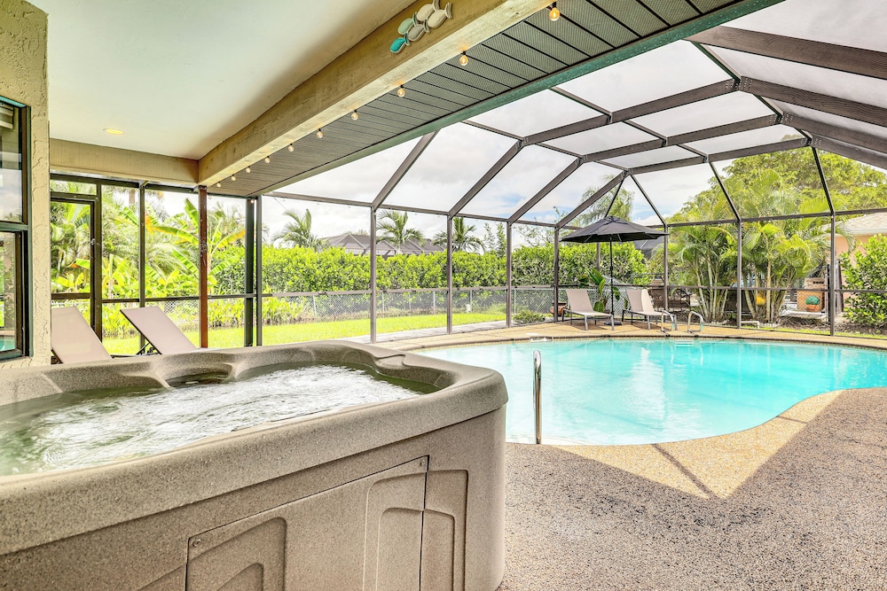 Sleek Family Home w/ Pool & Hot Tub in Fort Myers!