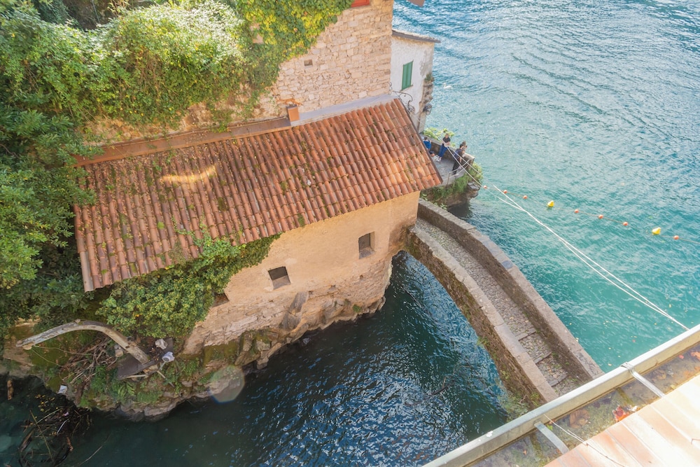 Terrace on Orrido di Nesso Waterfall by Rent all Como