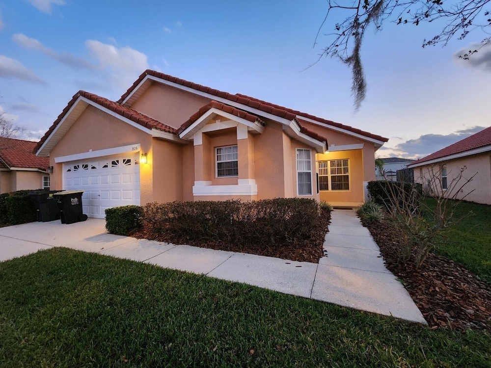 Sol826sc 4bed Solana Private Pool Home 4 Bedroom Home