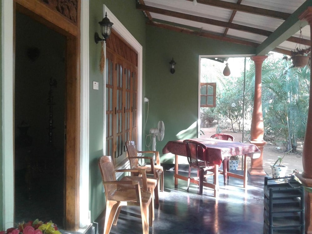 Green Bamboo House