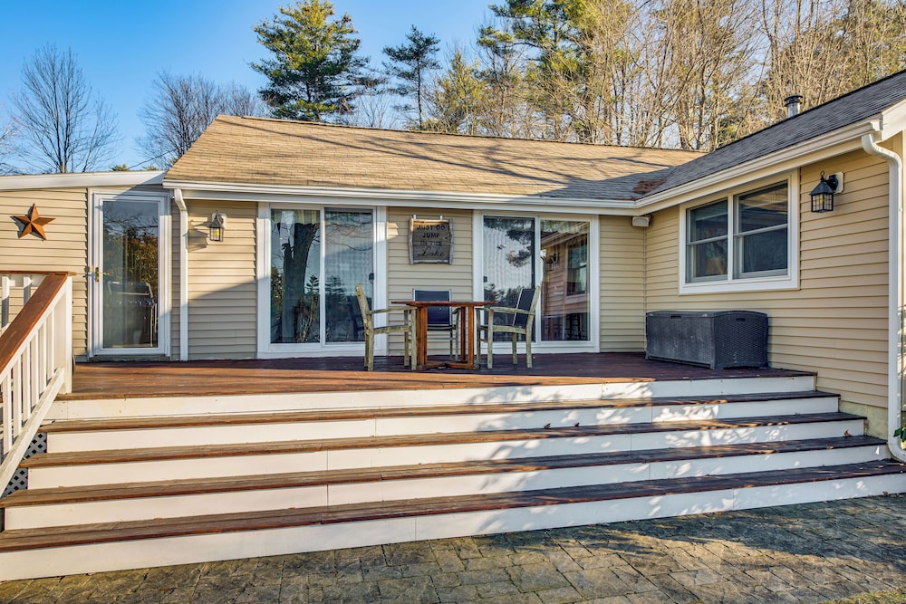 Lakefront Milton Home w/ Dock & Private Beach