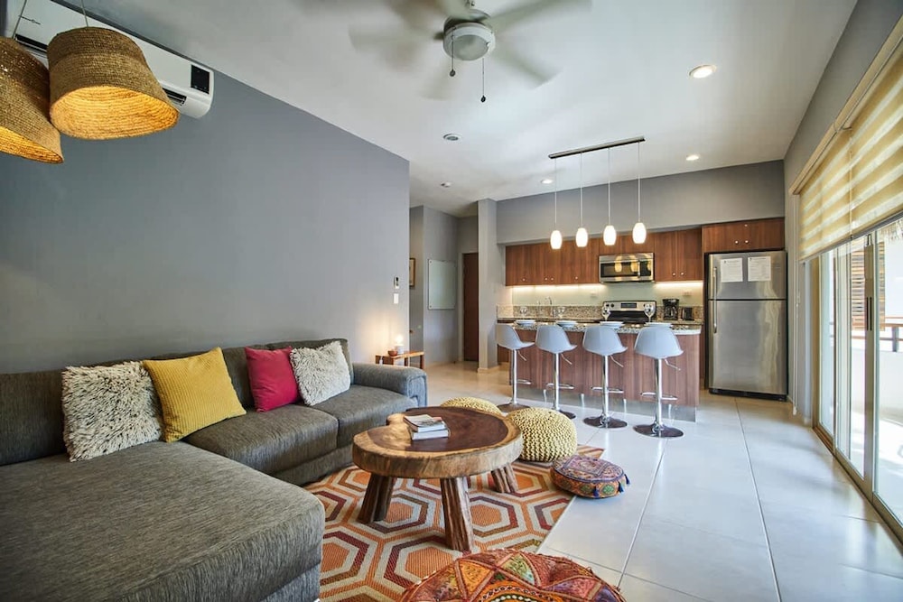 Aldea Zama Penthouse w Private Rooftop Jacuzzi