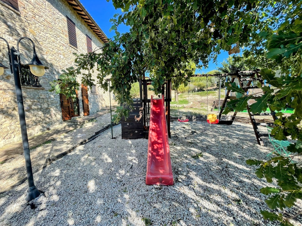 Detached Villa With Games Room, Pool, and Panoramic Views in San Damiano