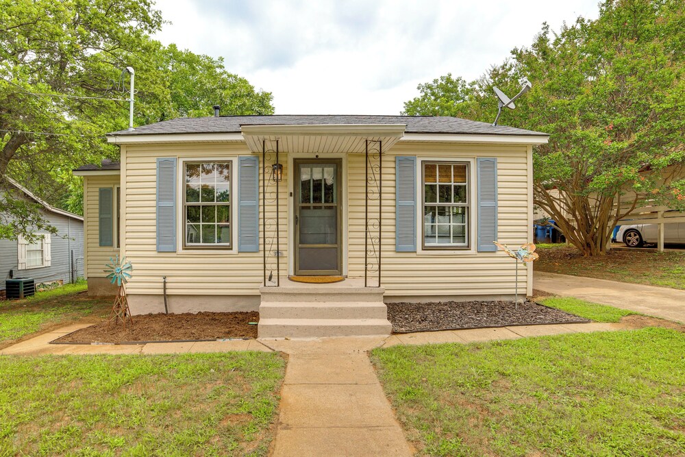 Near Waterloo Lake: Restored 1930s Home w/ Yard