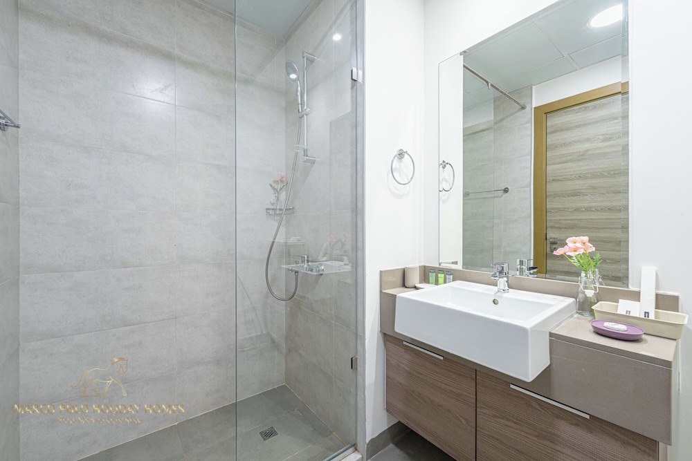 Marco Polo - Spacey Studio With Balcony at JVC | Pool & Gym