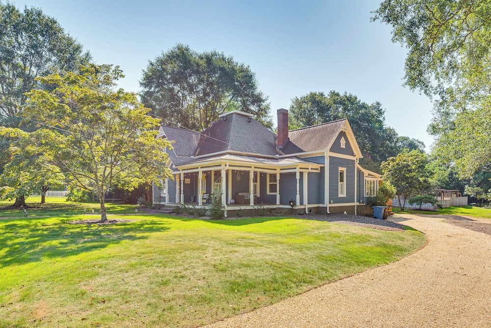 Walk to Mcdonough Square: Historic Home w/ Yard!