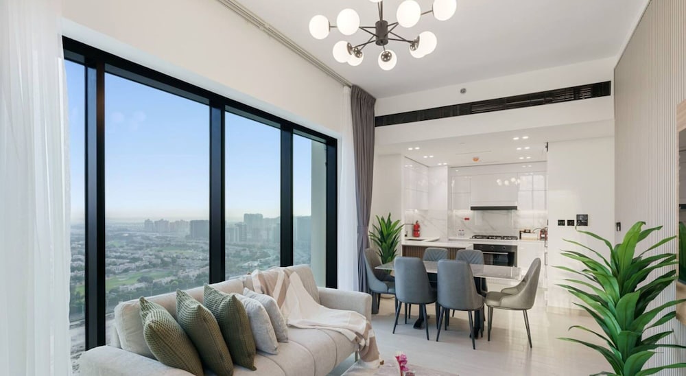 Modern 2BR w Balcony in JVC nr Dubai Sports City
