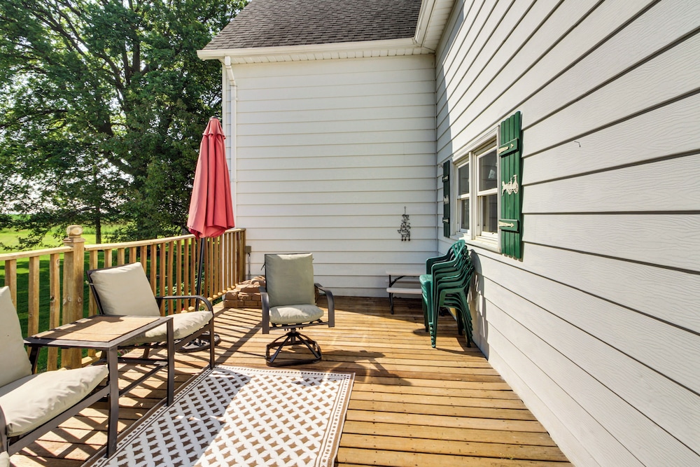 Pioneer-era Retreat in Sanborn w/ Museum Access