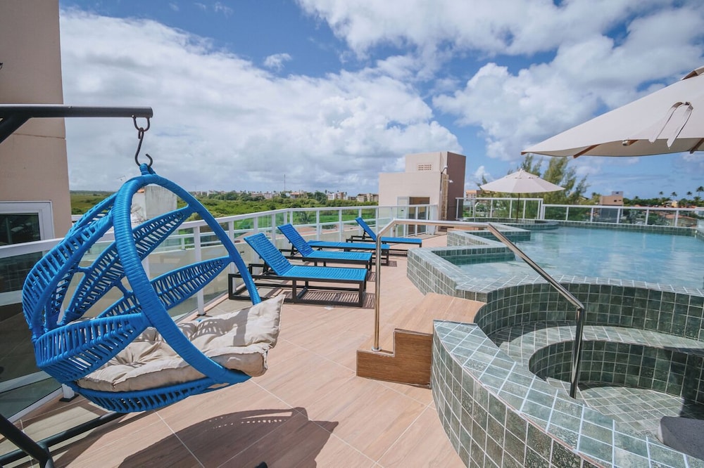Flat com Wifi a 400m da Praia de Porto de Galinhas