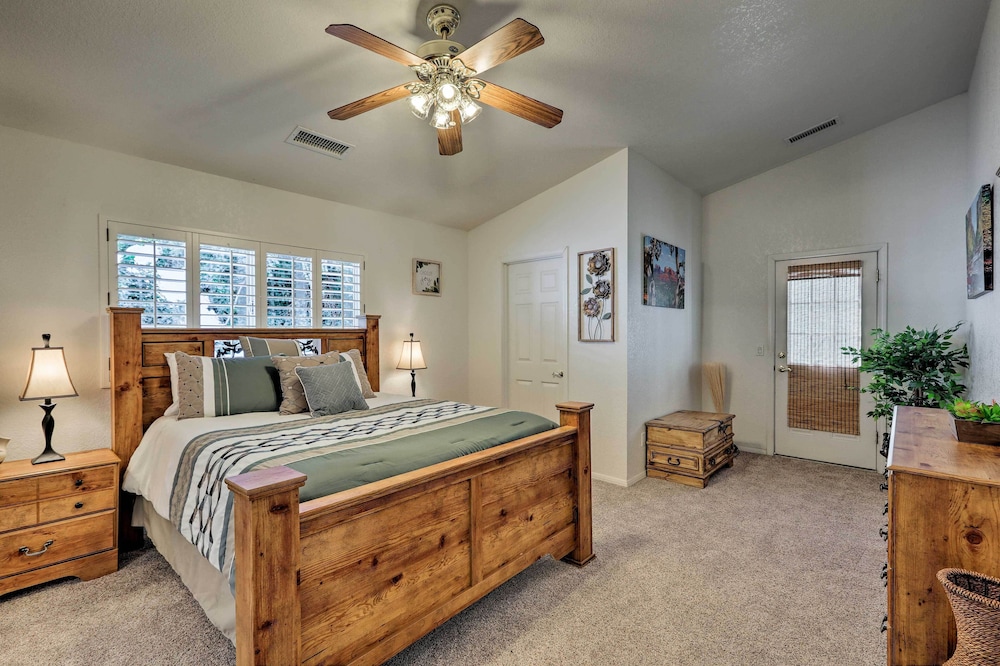 Patio & Mtn Views: Tranquil Sedona Gem