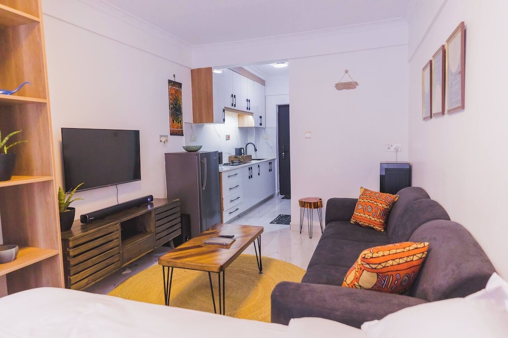 Stylish Studio in Smart Homes Kilimani,yaya Centre Nairobi,gym and Free Parking