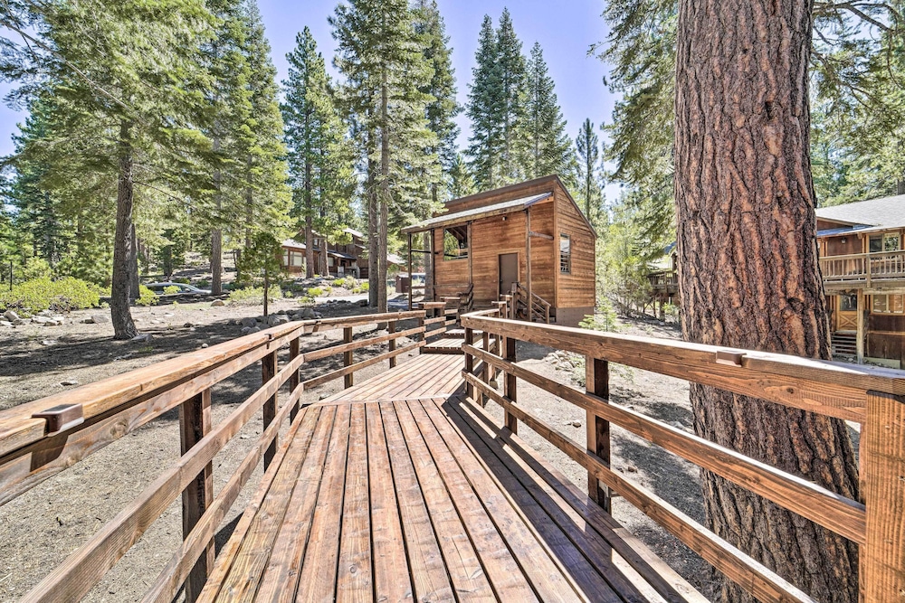 Lake Tahoe Vacations - Unique Northstar Resort Cabin w/ Woodsy Deck - Property Image 8