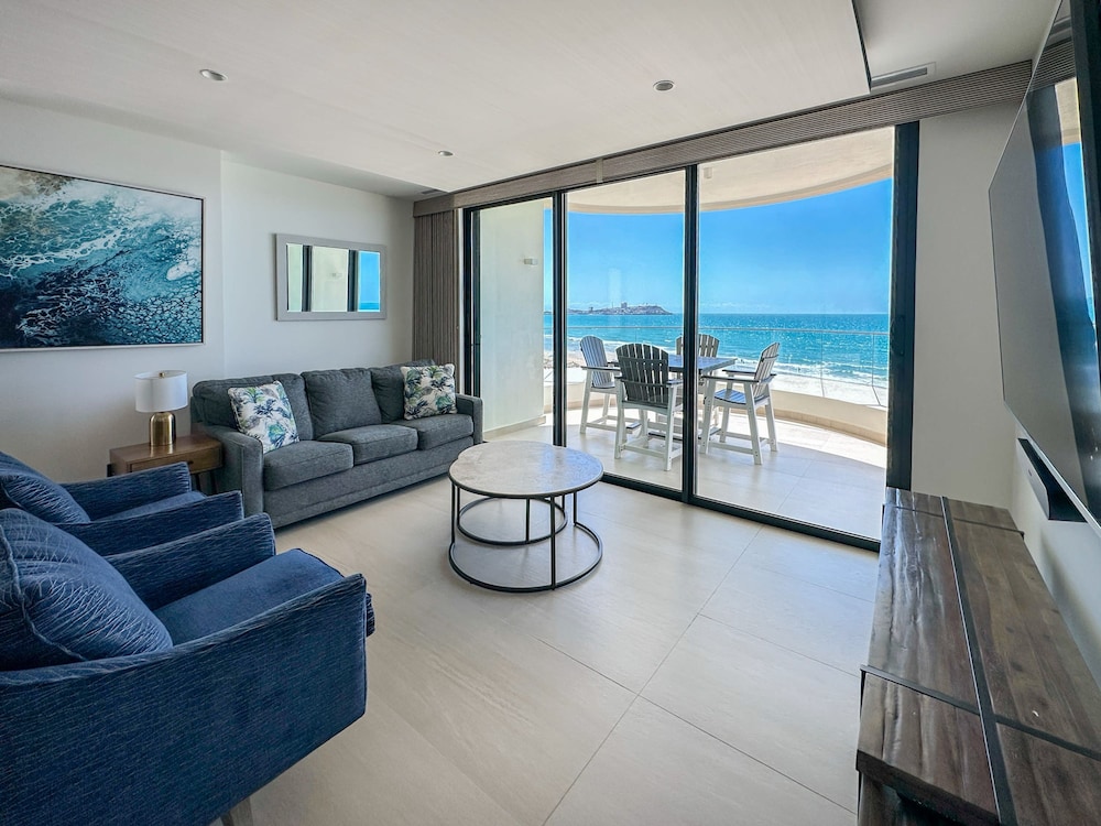 Brand-new Modern 2BR Gem on Iconic Sandy Beach