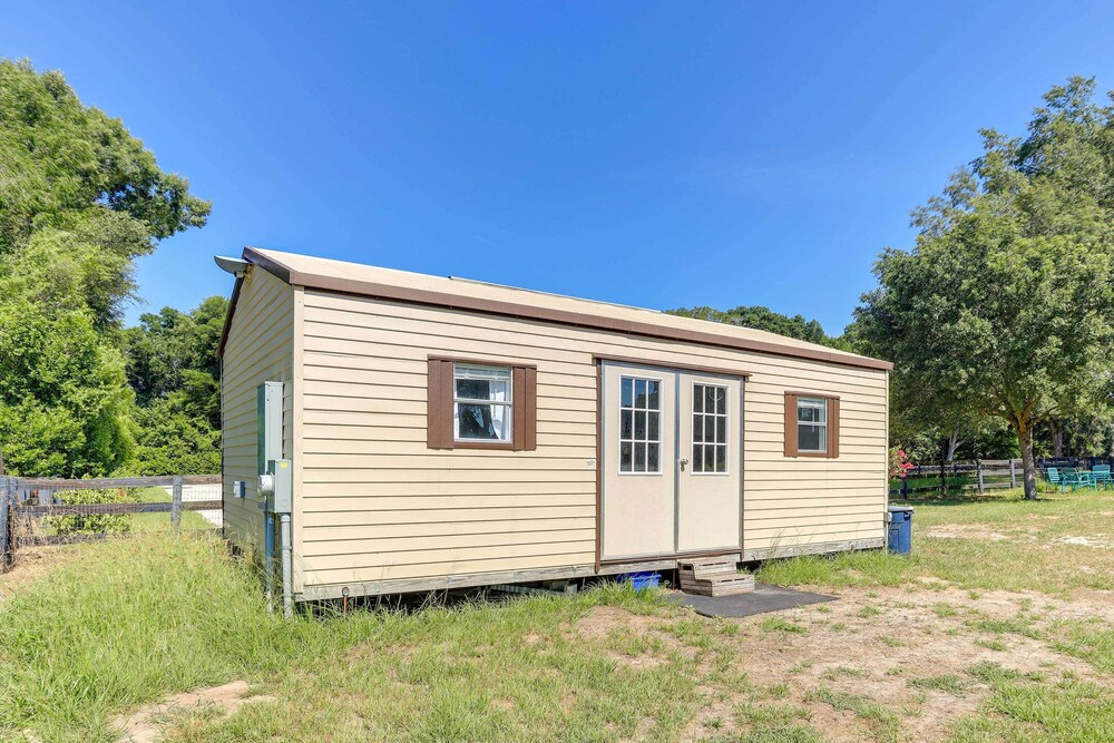 Ocala Tiny Home on 10-acre Farm Near Wec! view 3