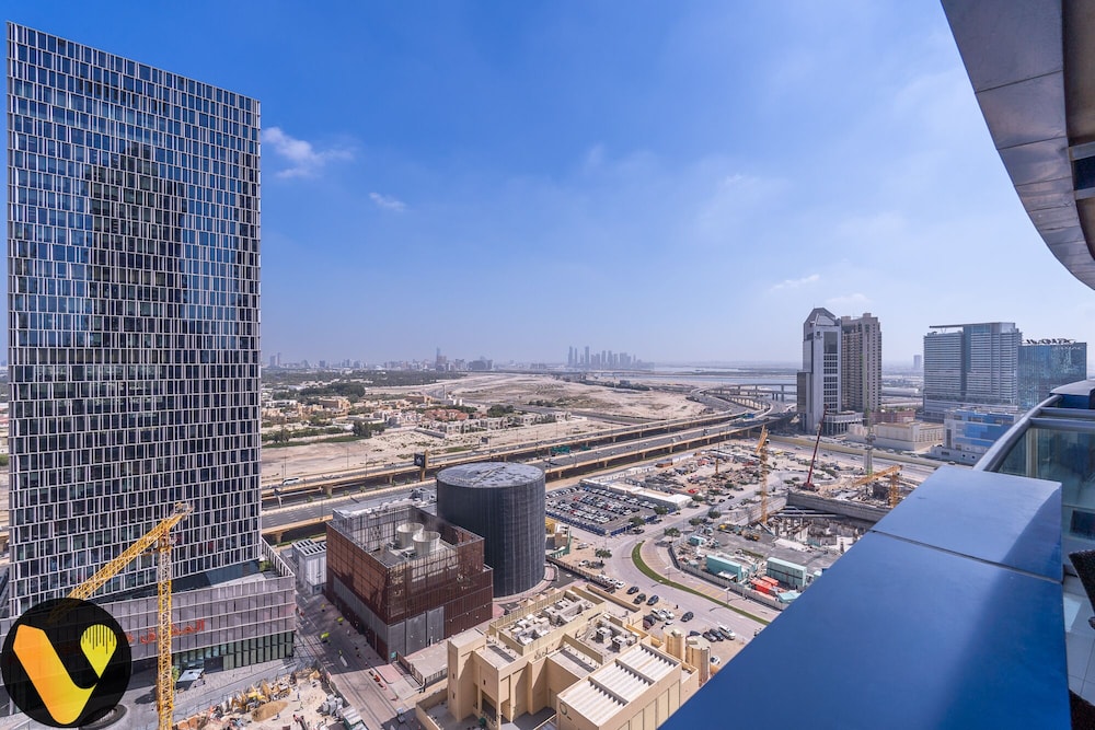 Damac Mall Street near Burj Khalifa
