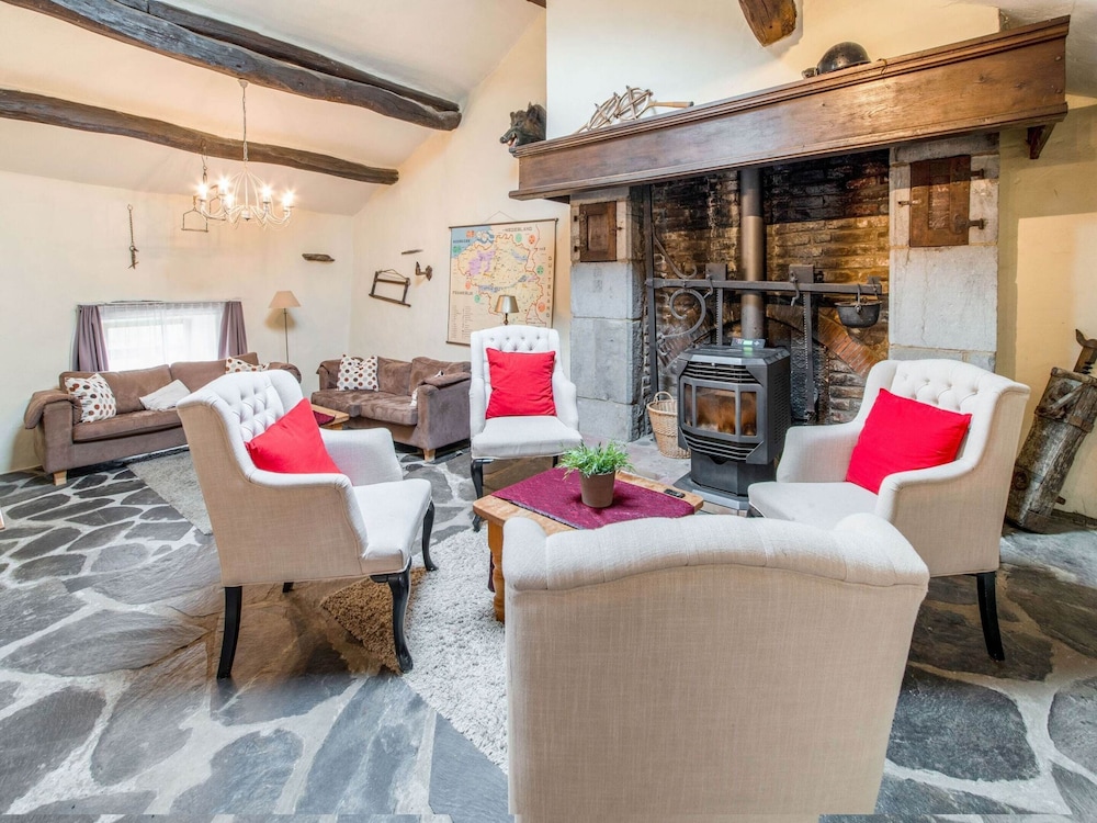 Characteristic Holiday Home in Cherain With Balcony