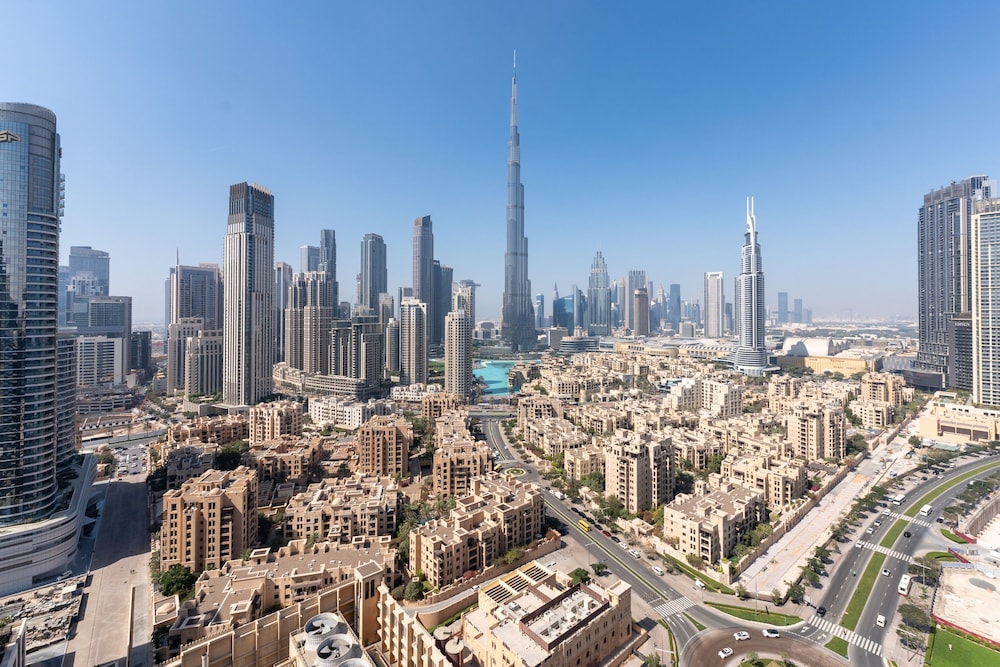 Sleek 3BR Maid s Room w Burj Khalifa View