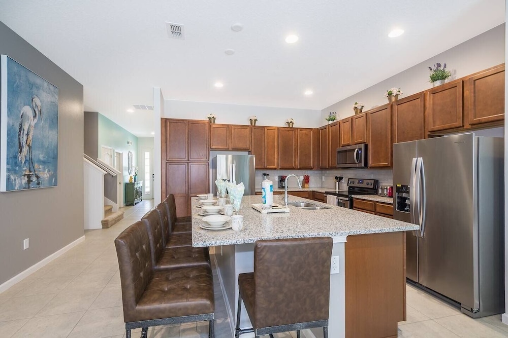 12br Resort Villa With Pool & Spa Near Disney 12 Bedroom Home