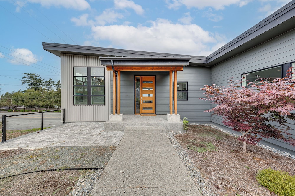 Fenced Yard, Water & Island Views: Anacortes Home!