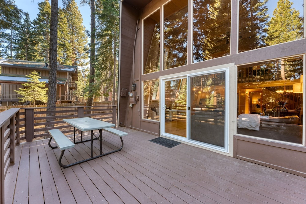 Lundy Bearden Serene Tahoe Retreat With Deck Fireplace and Forest Views