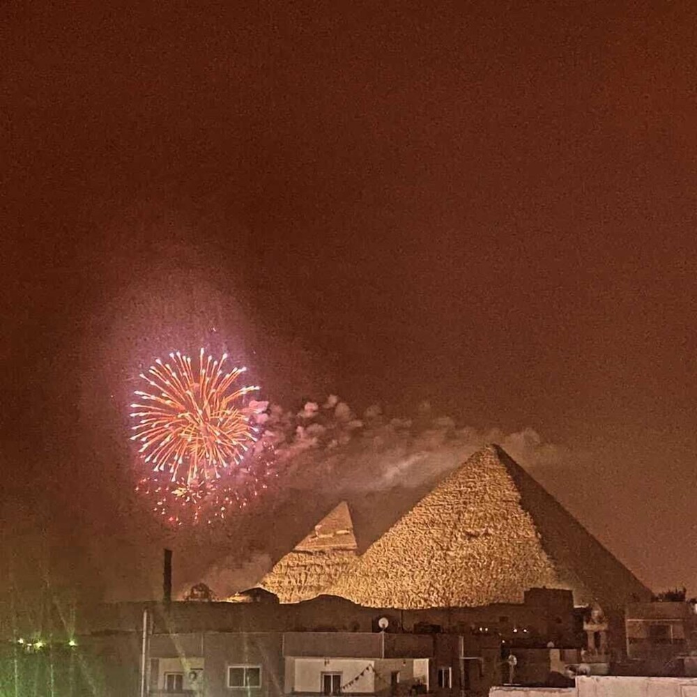 Zahira pyramids view