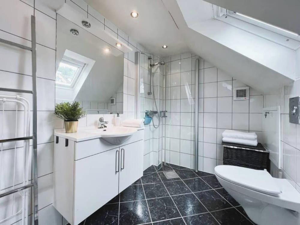 Apartment With Loft and Window Balcony