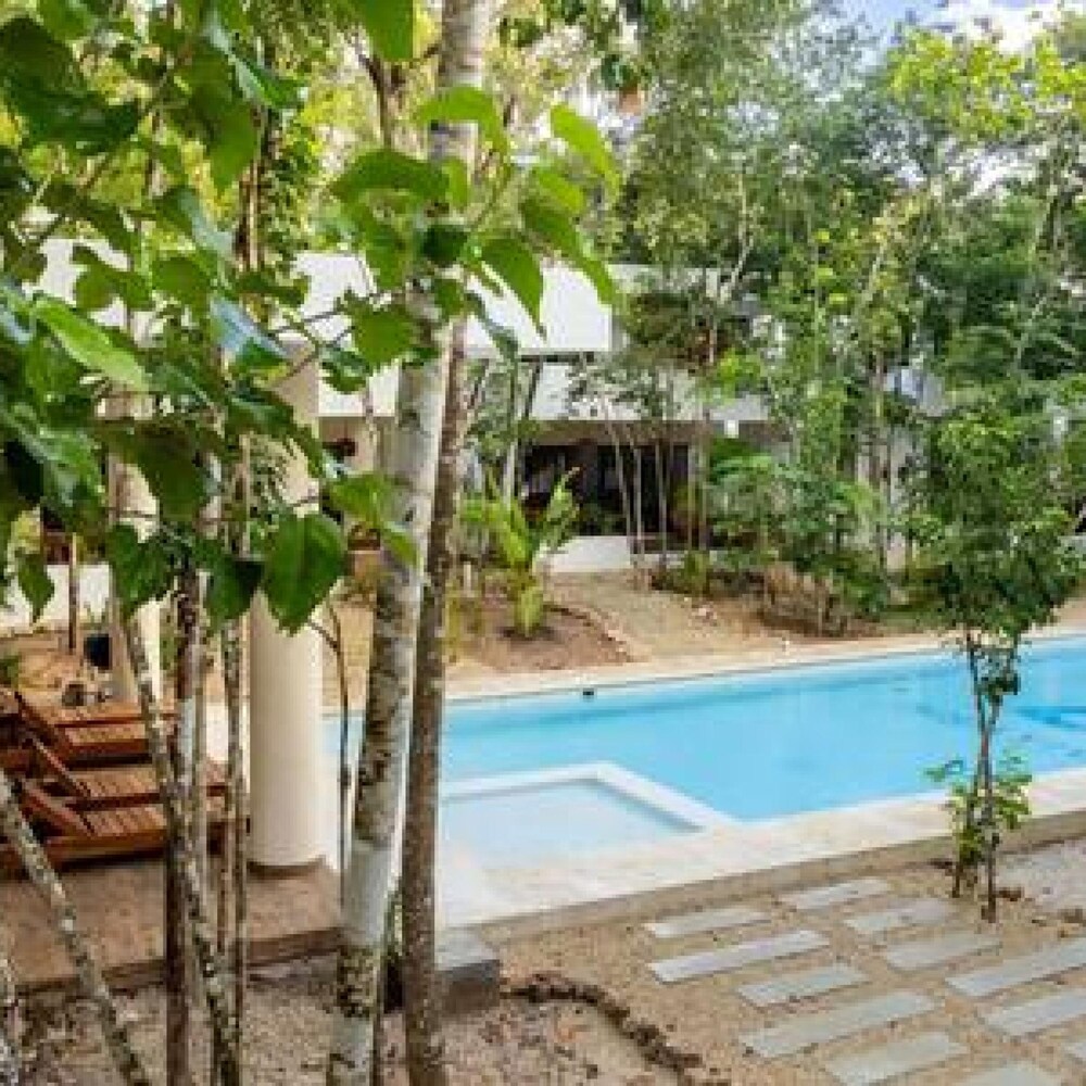 Villa Kohunlich Resort Pool AC Fast Internet