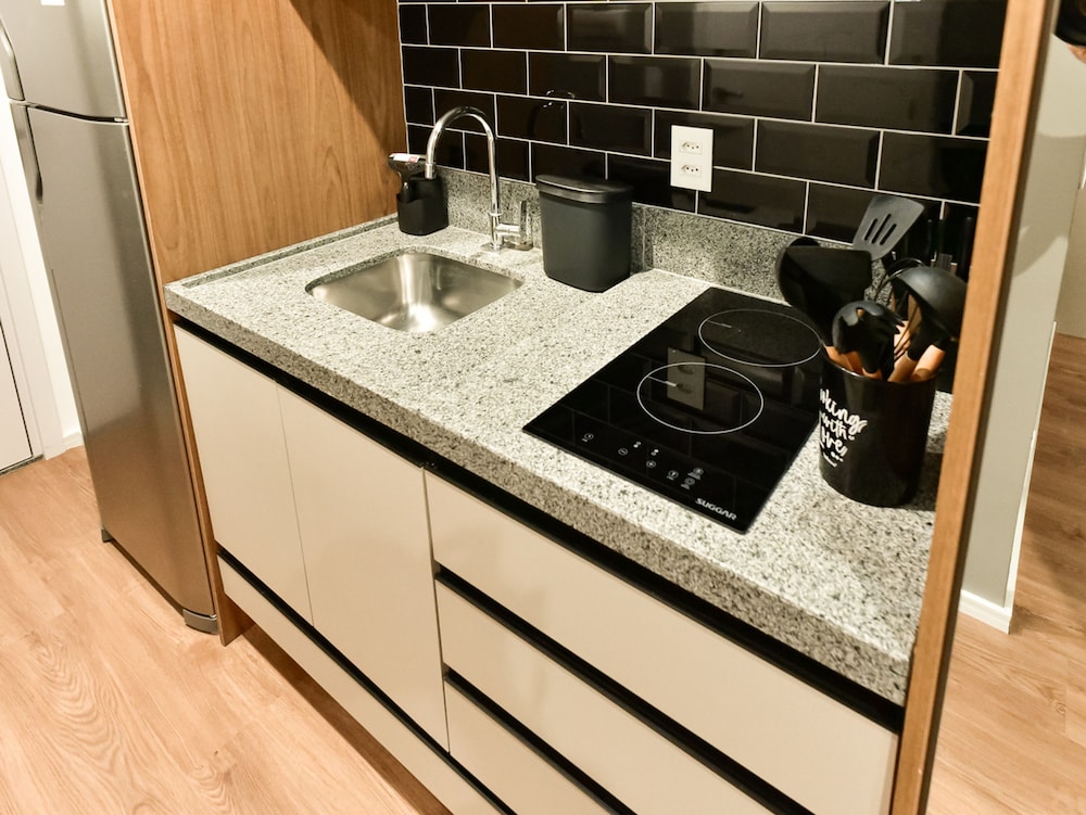 Studio Moderno c Academia a 800m do Metr Brooklin