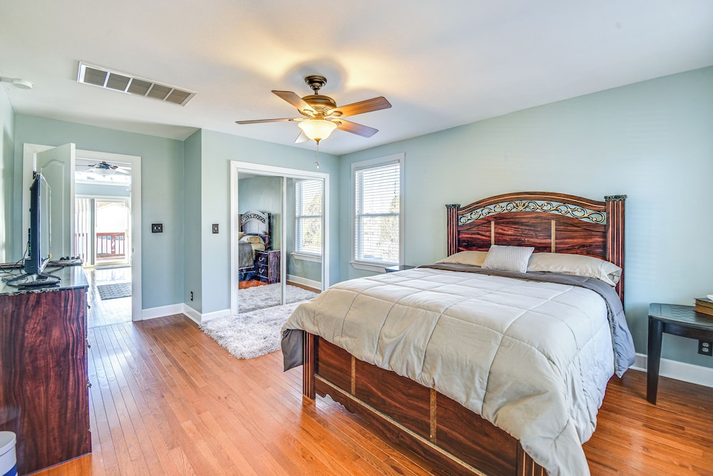 Waterfront Home w/ Dock & Yard in Hampton!