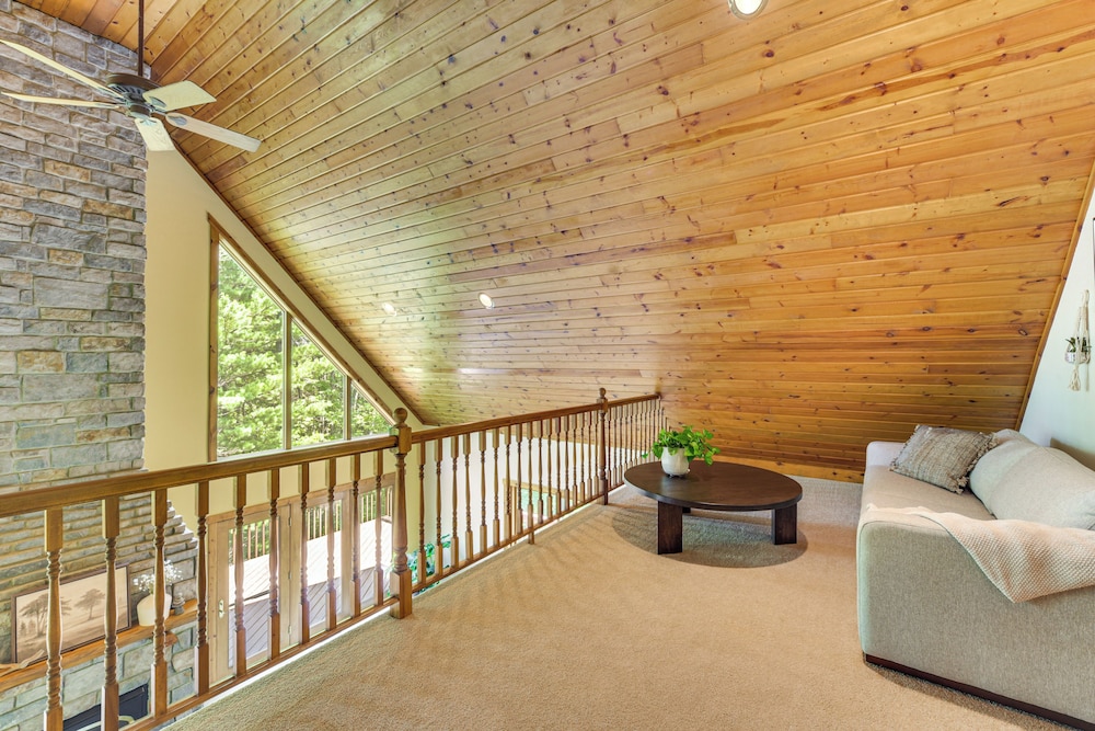 Private Boat Dock: Lake Wapogasset Retreat!