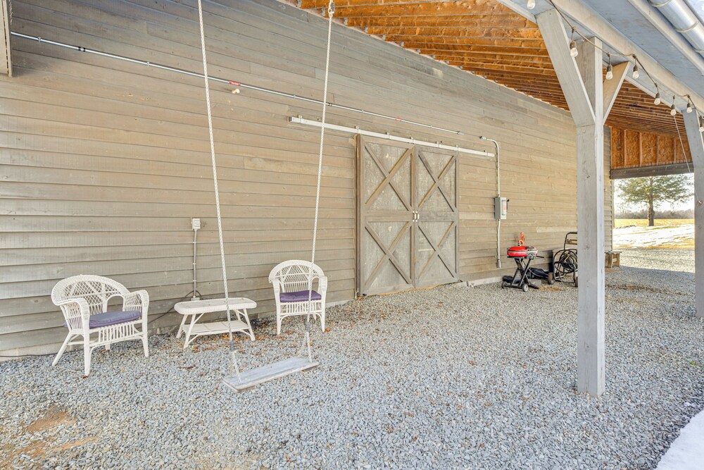 Countryside Barndominium in Virginia w/ Patio