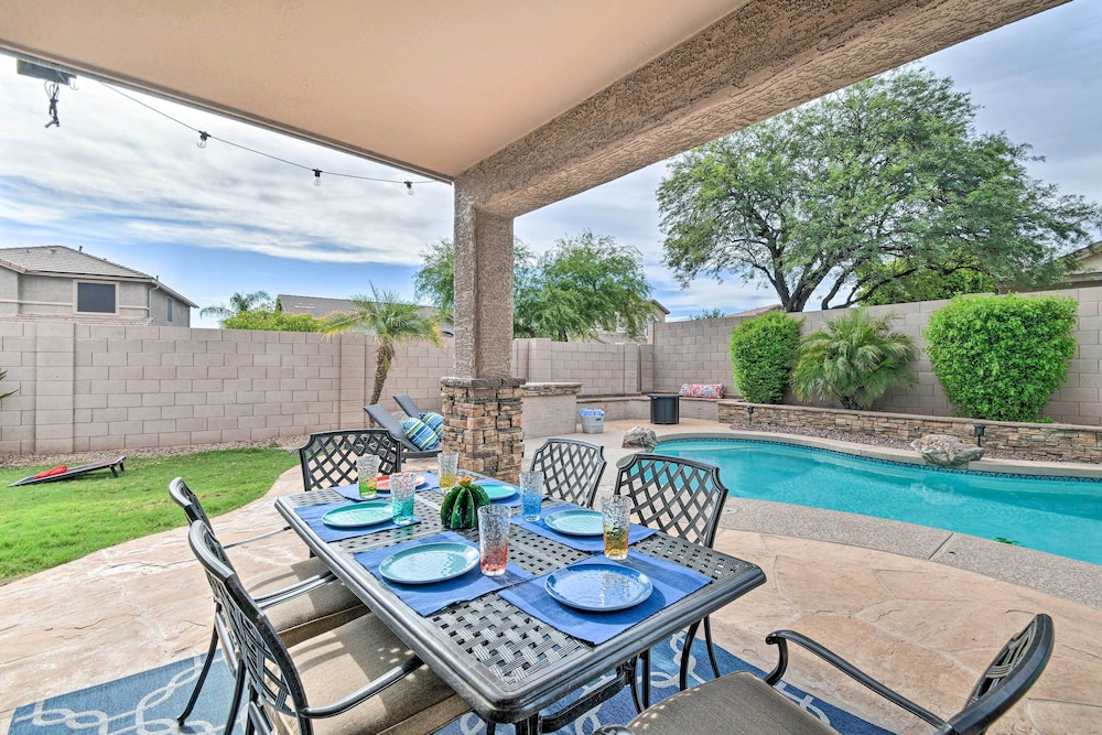 Outdoor Pool & Private Yard: Cave Creek Home! view 5