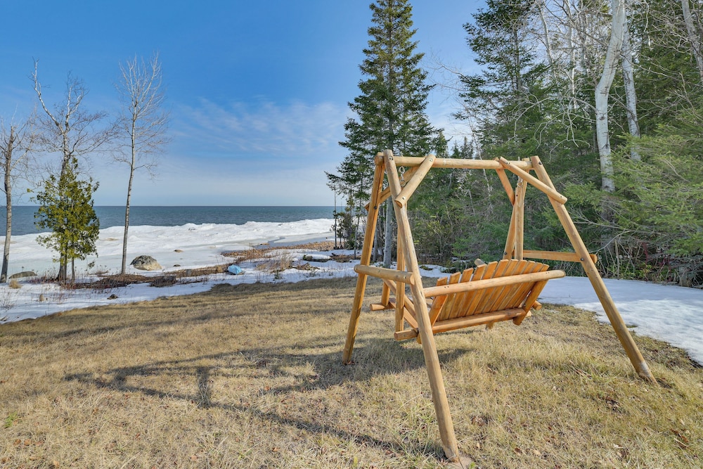 Lakefront Home w/ Yard & Views in Cheboygan!