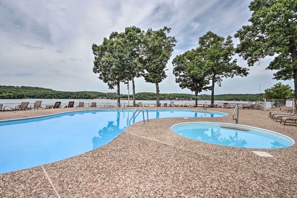 Lake View & Boat Slip: Osage Beach Retreat!